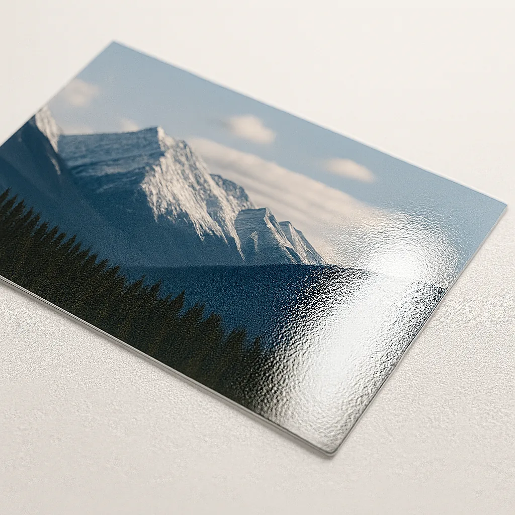 pocztówki błyszczące